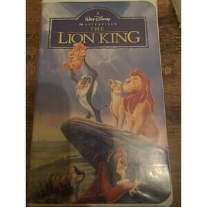 The Lion King Walt Disney Masterpiece Collection 2977 (VHS, 1995)*Pre-Owned